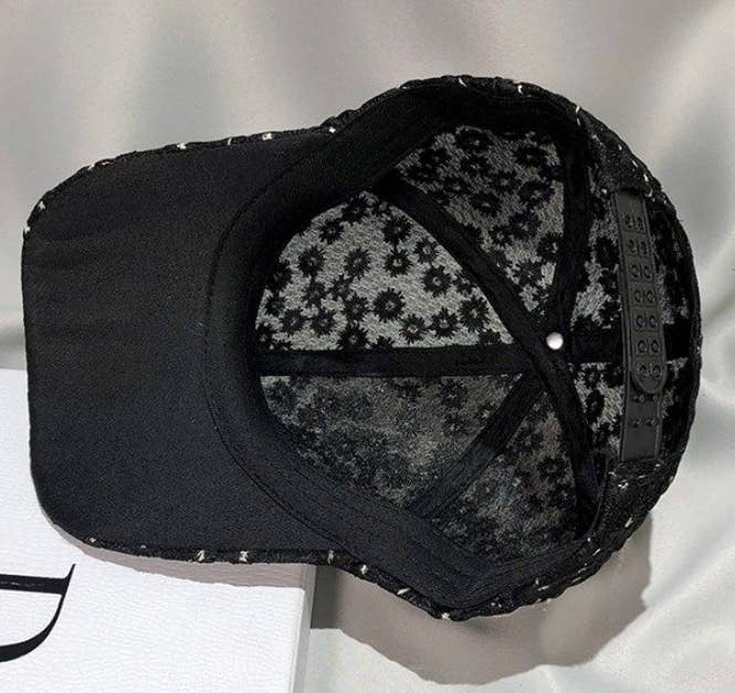 Boho Lace Mesh Cap Daisy Floral Baseball Cap