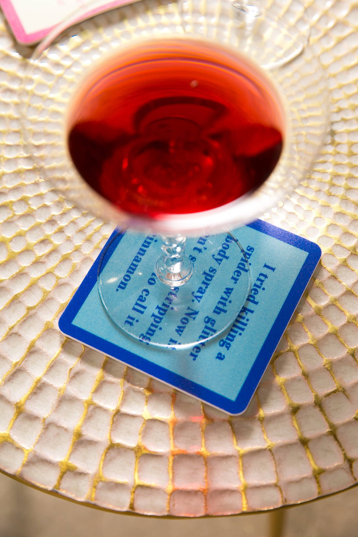 Throw My Coffin Bouquet - Coaster