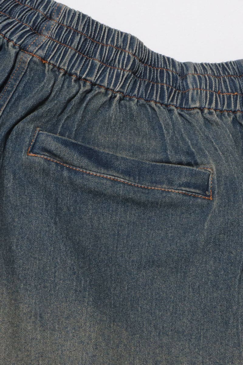 Lace-Trim Denim Short: Be A Show-Stopper—Simply IRRESISTIBLE