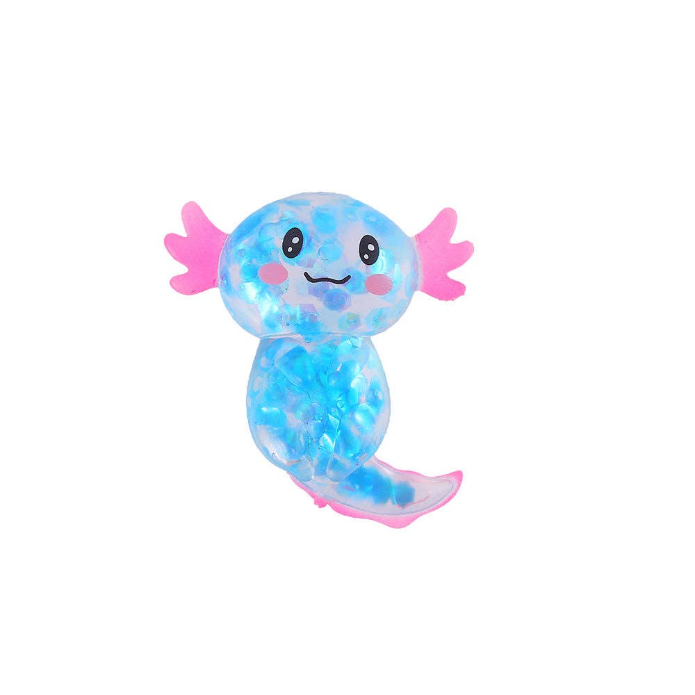 Sequin Salamander Squishy Sensory Toy