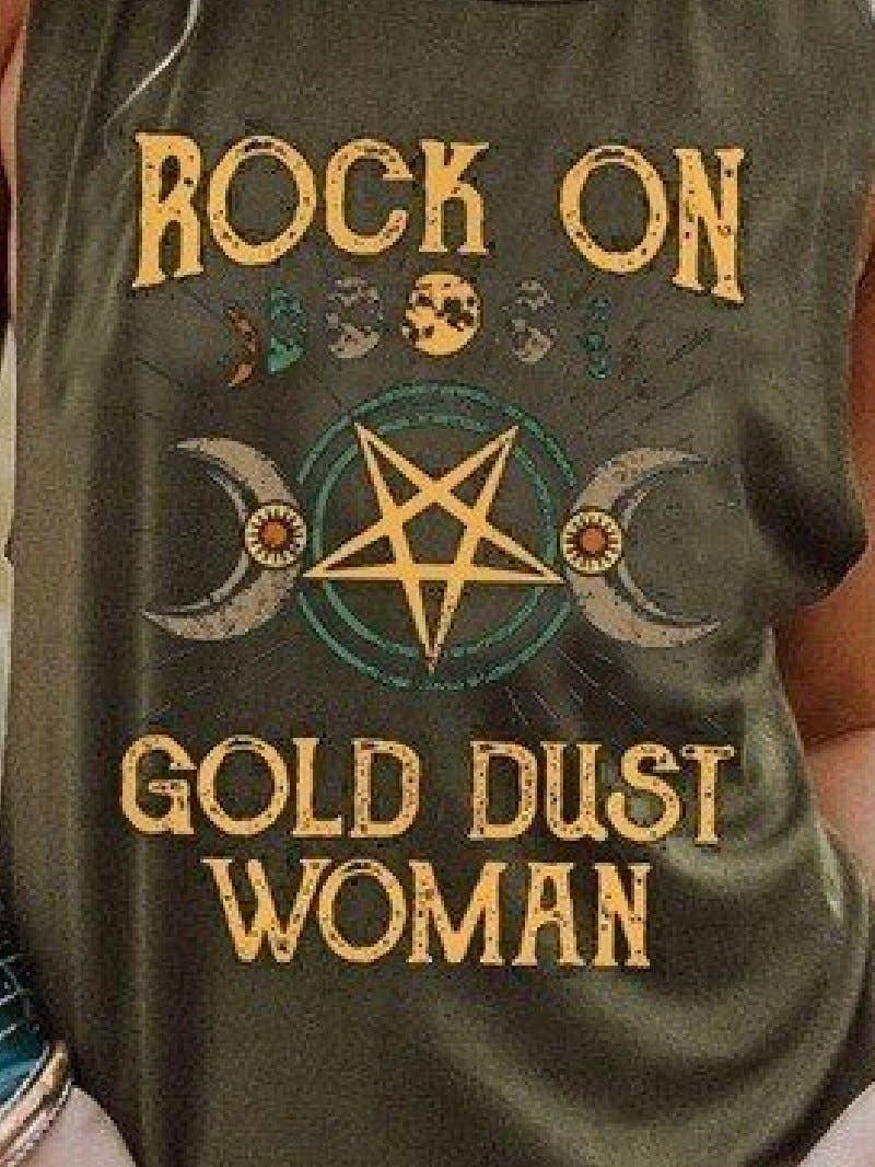 Montana Boho/Western Essentials: Sleeveless T-shirt
