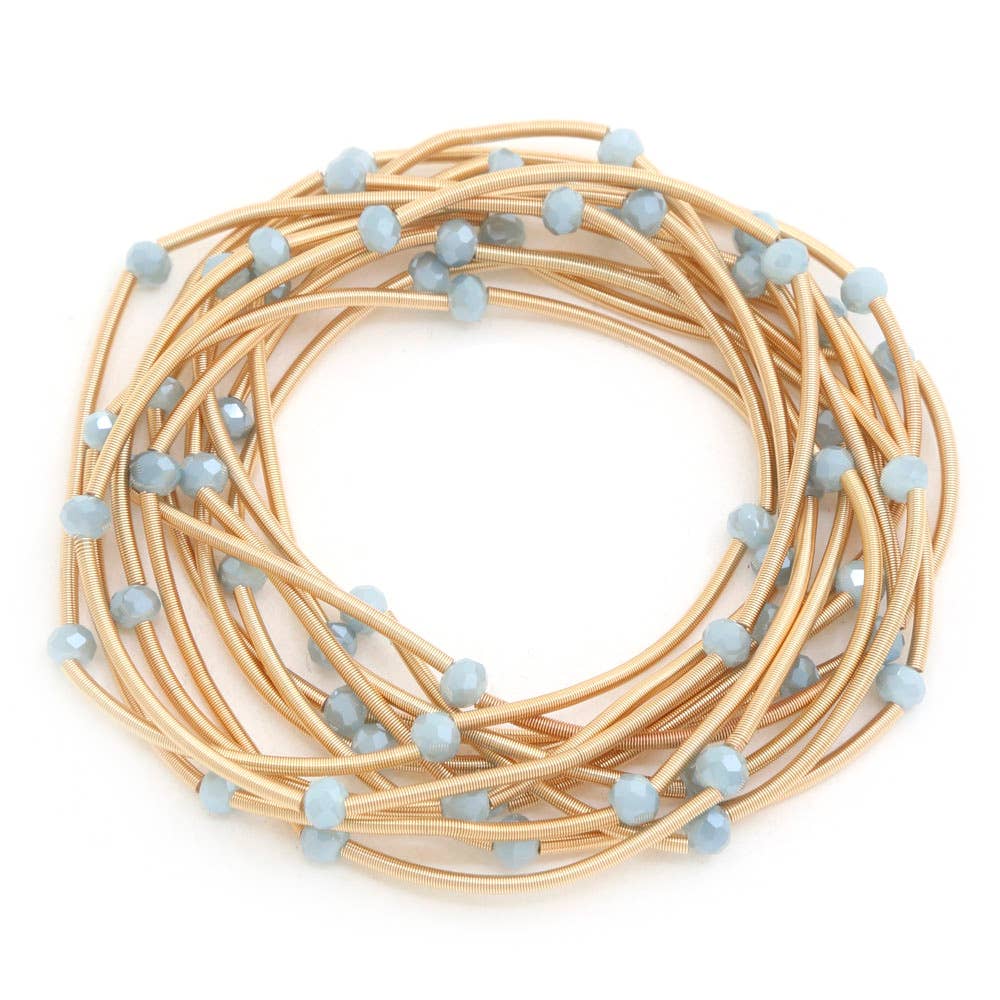 Rocky Mountain Spirit Jewelry: BEADED WIRE BRACELET