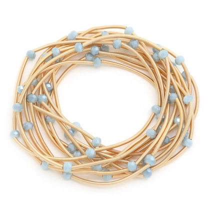 Rocky Mountain Spirit Jewelry: BEADED WIRE BRACELET
