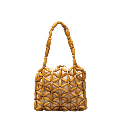Wooden Bead Woven Handbags: FREE SPIRIT DREAMER Series: Boho &amp; Free-People loving styles