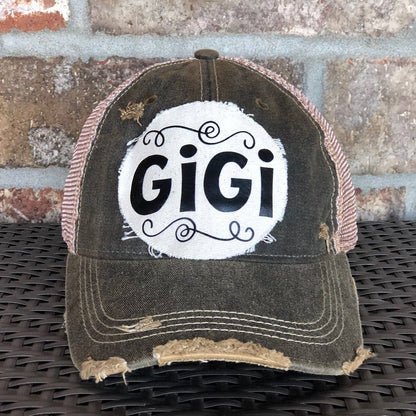 Yellowstone Trucker Hat Series:  GiGi Hat, Grandma Hat