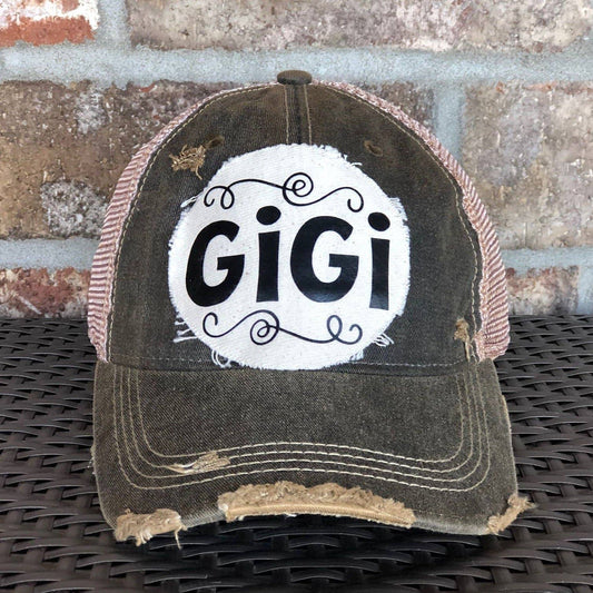 Yellowstone Trucker Hat Series:  GiGi Hat, Grandma Hat