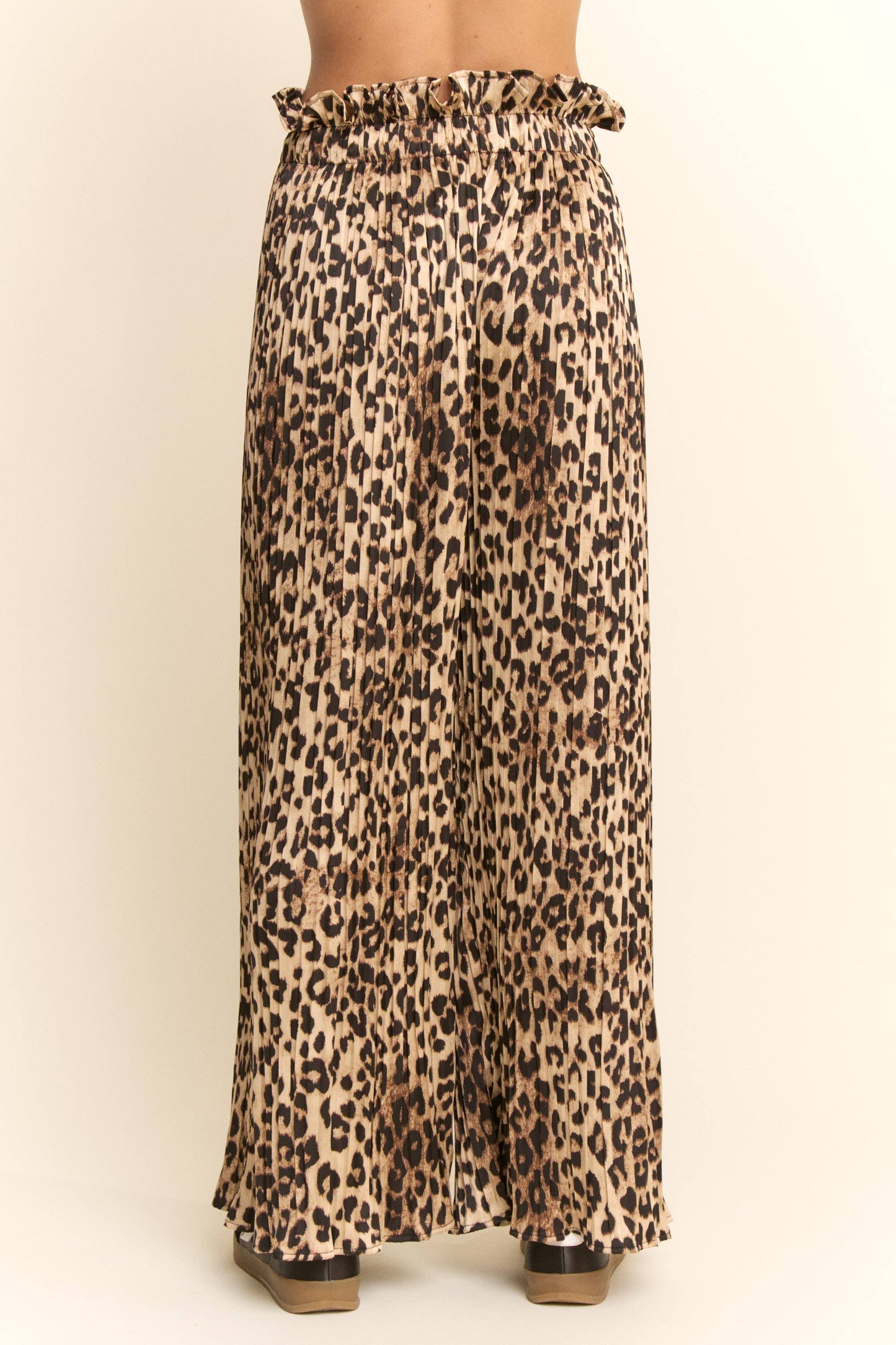 FREE SPIRIT DREAMER Series: LONG-SLEEVEM BLOUSE WIDE LEG PLEATED PANTS