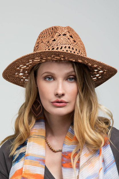 Open-Weave Panama Hat: Montana Boho Western Spirit Accessories