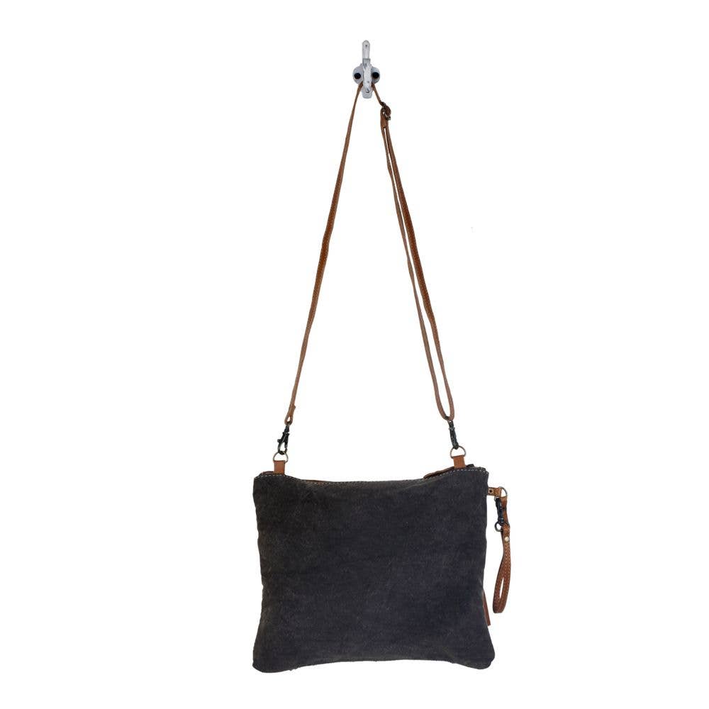 Woven/Leather, Pastel Small & Crossbody Bag—Montana Boho Western Spirit Fashion: