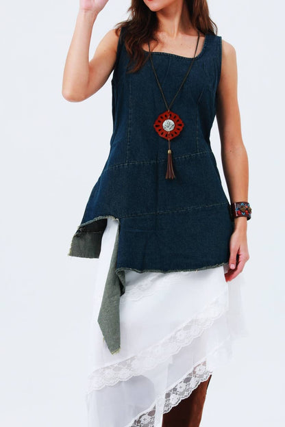 Leather & Mineral Pendant— Montana Boho Western Spirit Jewelry: