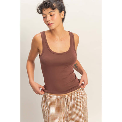 Scoop Neck Tank Top
