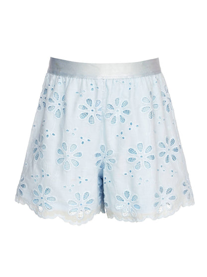 EYELET SHORTS