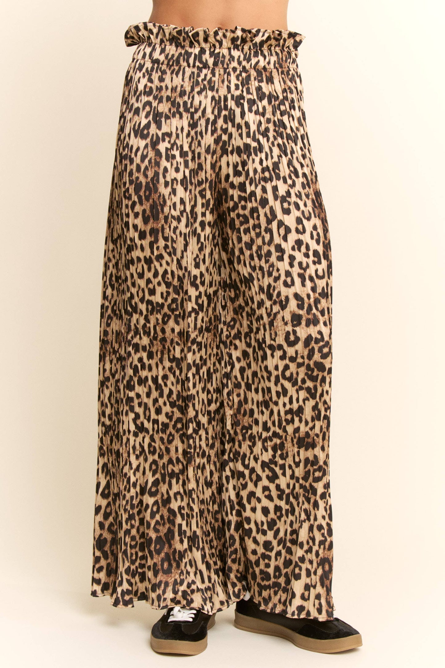 FREE SPIRIT DREAMER Series: LONG-SLEEVEM BLOUSE WIDE LEG PLEATED PANTS