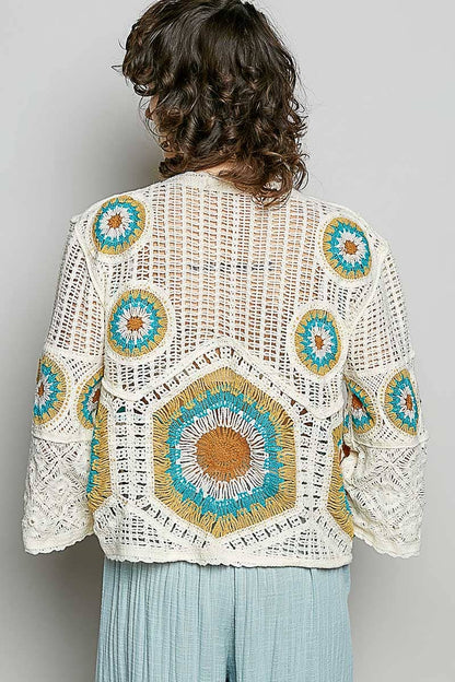 Granny Circle Motif Scalloped Edge Crochet Top: FREE SPIRIT DREAMER Series: Boho &amp; Free-People loving styles.&nbsp;