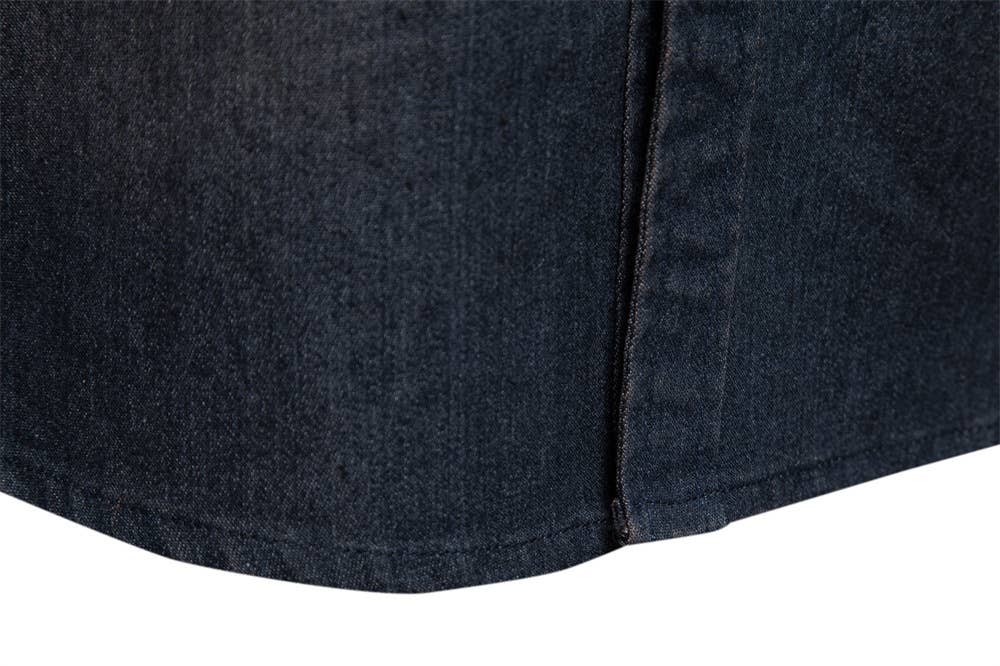 Boyfriend Western vintage relaxed fit denim shirt