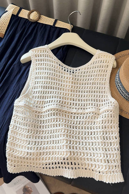 Montana Boho/Western Essentials: Buttoned Lace Top with Crochet Details