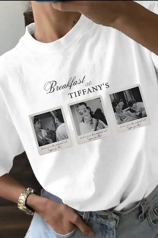 Breakfast at Tiffany's  T-Shirt with Classic Movie Theme