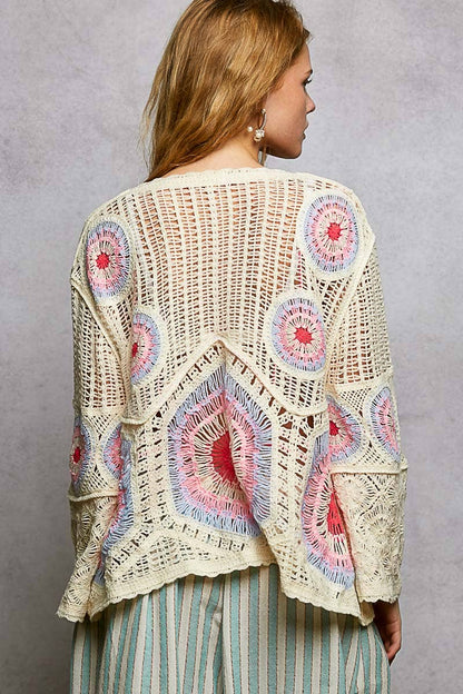 Granny Circle Motif Scalloped Edge Crochet Top: FREE SPIRIT DREAMER Series: Boho &amp; Free-People loving styles.&nbsp;
