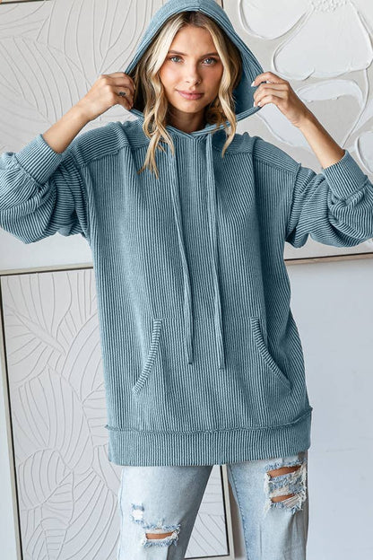 COMFY Series: Solid Rib Hoodie