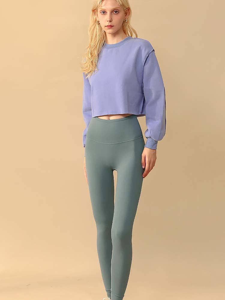 Butter SOFT: Cropped Sweatshirt (Long Sleeve)