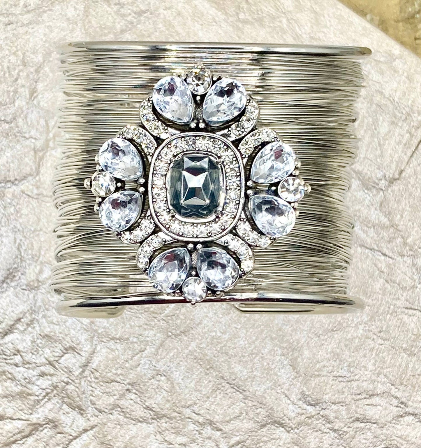 VOGUE—Runway Series: Boho Gold Statement Cuff Bracelet