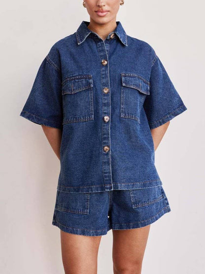 Boho Retro SHORTS DENIM: FREE SPIRIT DREAMER Series