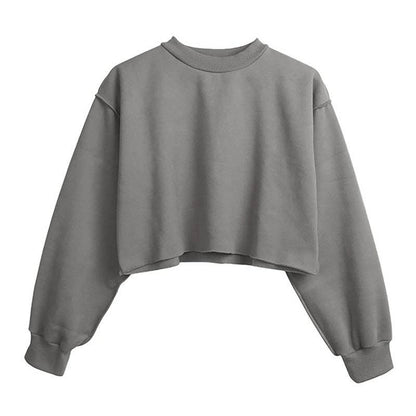 Butter SOFT: Cropped Sweatshirt (Long Sleeve)