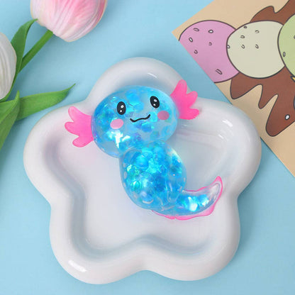 Sequin Salamander Squishy Sensory Toy