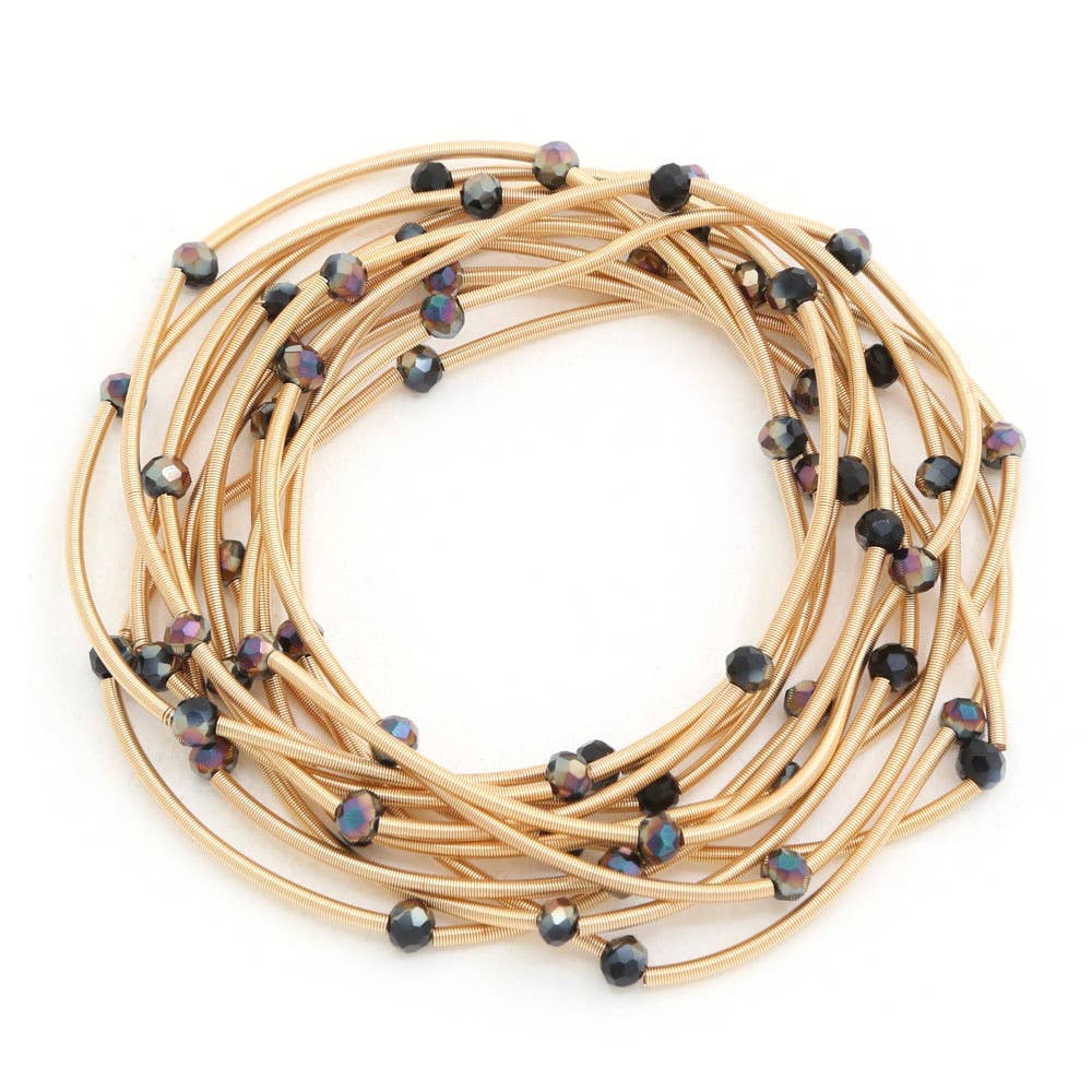 Rocky Mountain Spirit Jewelry: BEADED WIRE BRACELET