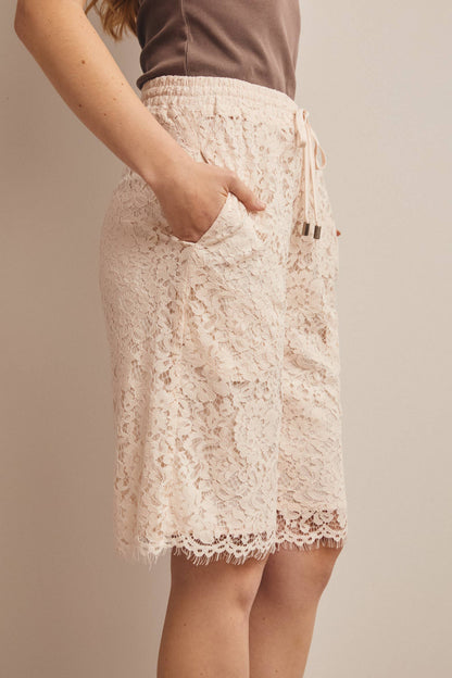 Simply Irresistible, Be the showstopper: Lace Bermuda Shorts