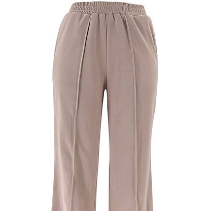 Casual Comfort Series: Drawstring zip-up sweatshirt & pant (Teal 2-PC)
