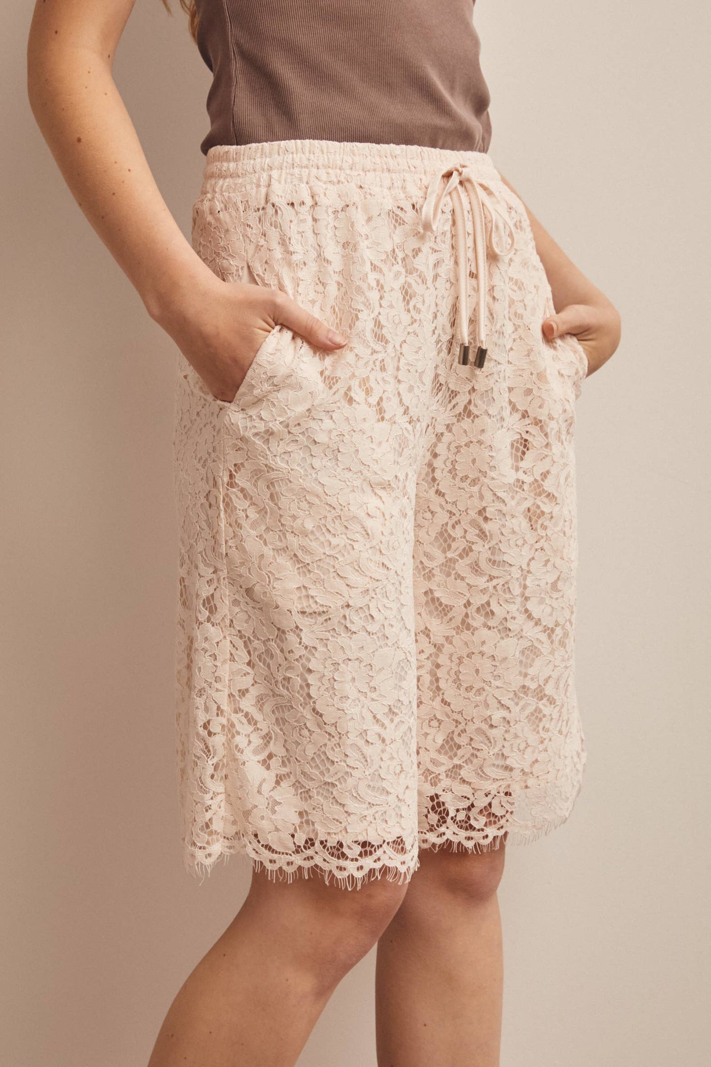 Simply Irresistible, Be the showstopper: Lace Bermuda Shorts