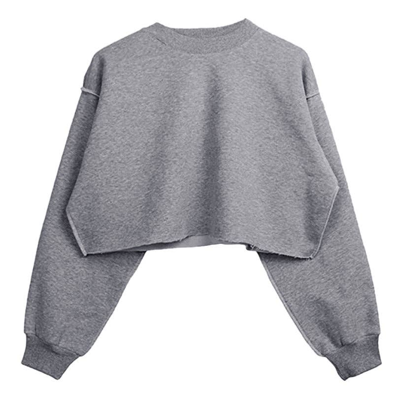 Butter SOFT: Cropped Sweatshirt (Long Sleeve)
