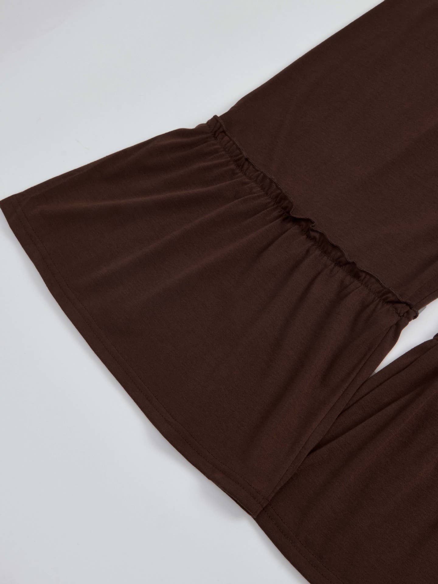Ruffle Tiered Lace-Up Pants: Flirty Ruffle  & Light Weight—Montana Boho Western Spirit Fashion: