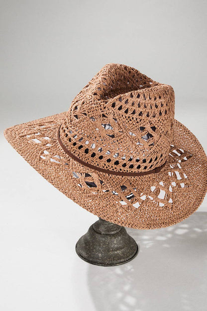 Open-Weave Panama Hat: Montana Boho Western Spirit Accessories