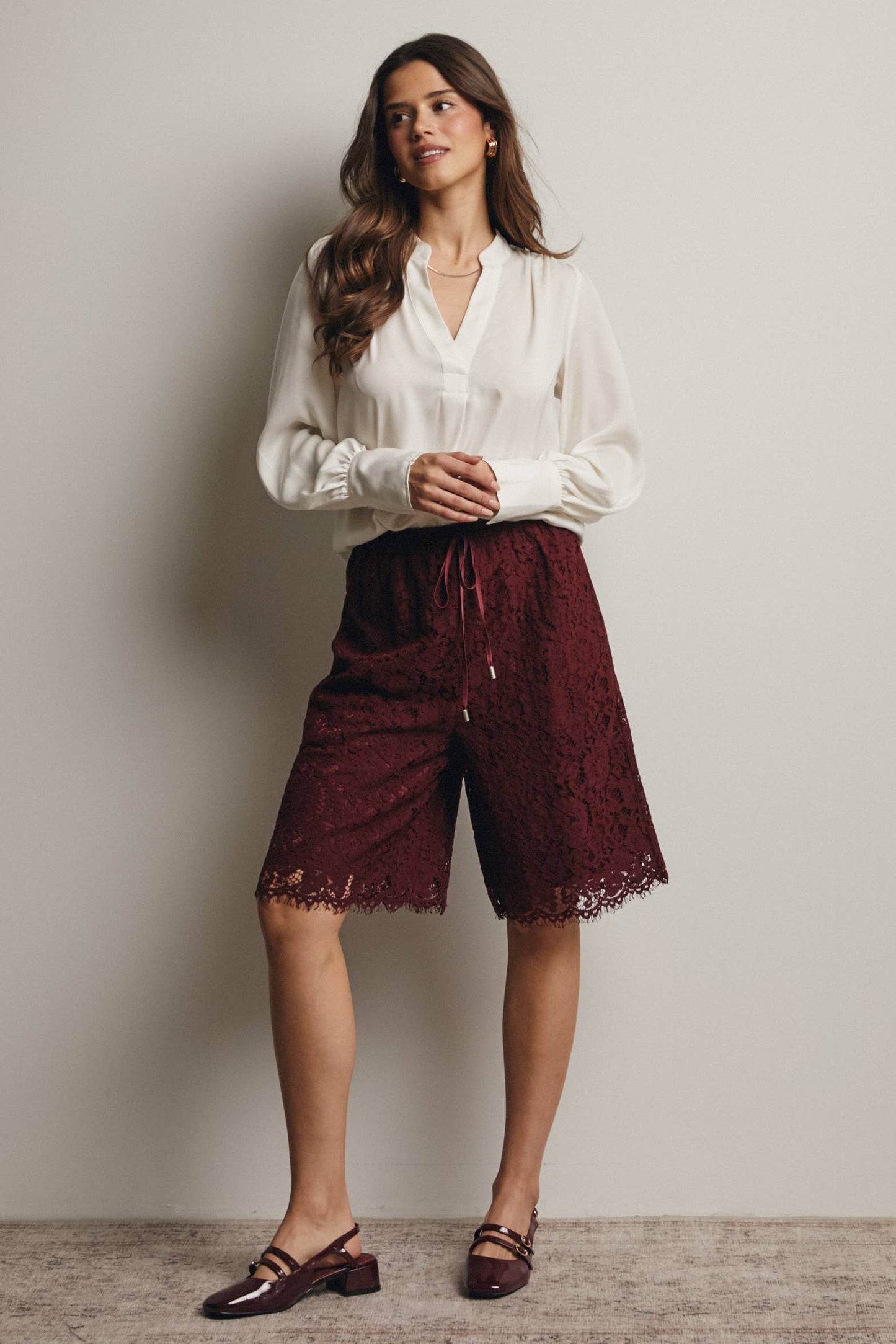 Simply Irresistible, Be the showstopper: Lace Bermuda Shorts